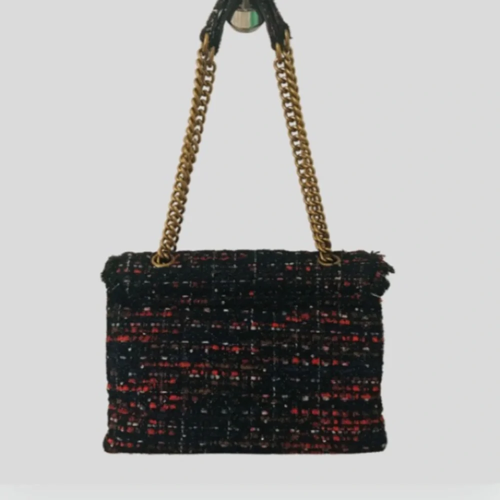 NWT KURT GEIGER LONDON Large Kensington Tweed Shoulder Bag - Picture 5 of 15